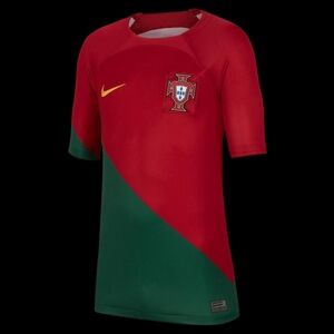 Nike Kids Portugal 22/23 Home Jersey